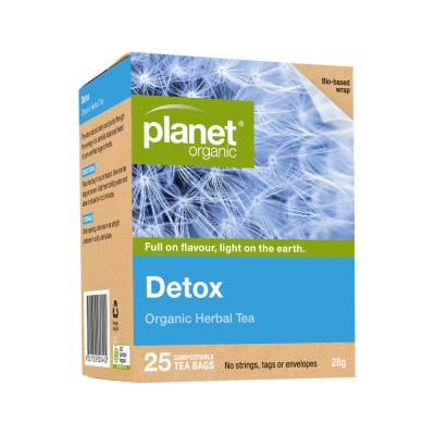 Planet Organic Organic Herbal Tea Detox x 25 Tea Bags